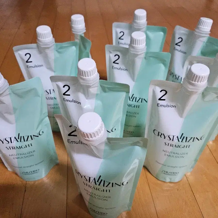 [SOLD OUT] 시세이도크림중화제,2제,스트레이트에멀젼,400ml 10개,스트레이트매직