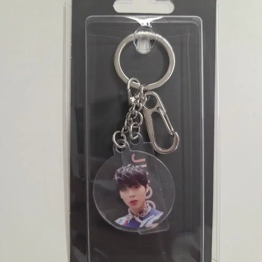 [BUNJANG] Park Ji Hoon 2019 Therefore Transparent Standee &amp; Transparent Keyring Bundle Set / 박지훈 2019 Therefore 투명 등신대 투명키링 일괄판매
