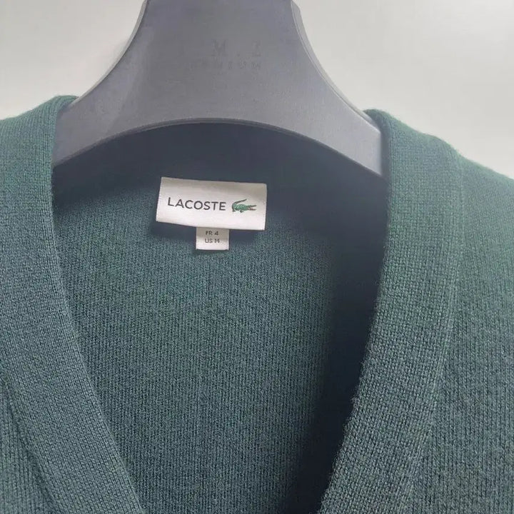 [BUNJANG] Lacoste Green Cardigan Size 100 / 라코스테 가디건 그린 100사이즈 상태최상