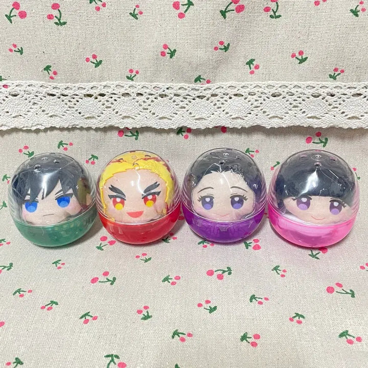 [BUNJANG] Demon Slayer Kimetsu no Yaiba CapuCo Friends Gacha Vol. 2 Bundle Set / 귀멸의 칼날 카푸코프렌즈 캡슐토이 가챠 2탄 (4종 일괄)