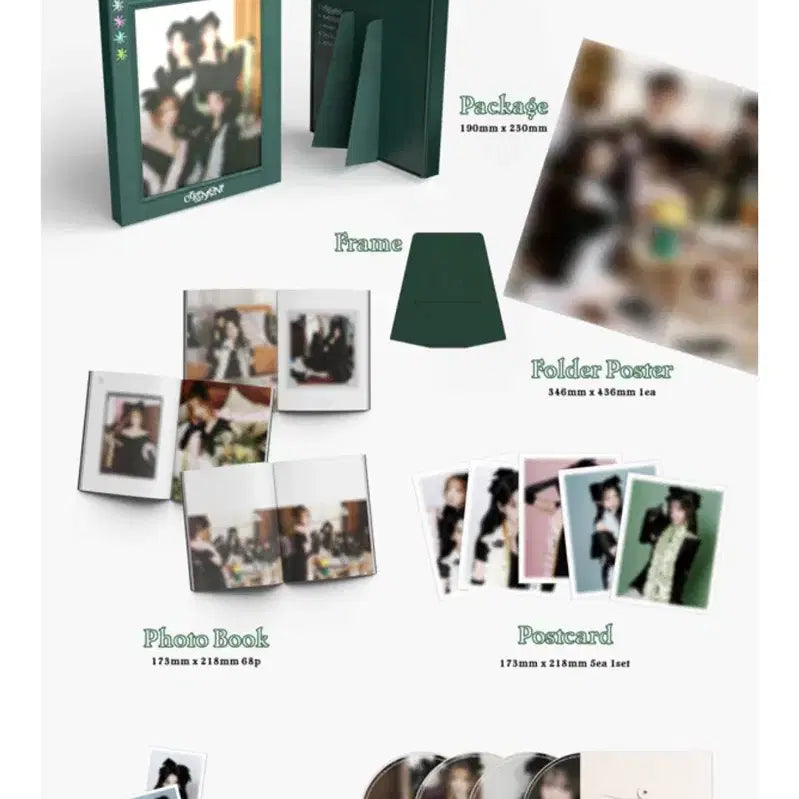 [BUNJANG] QWER 4th Mini Album CEREMONY Graduation Ver. Photobook CD Set / QWER 4집 CEREMONY Graduation Ver. 포토북 CD