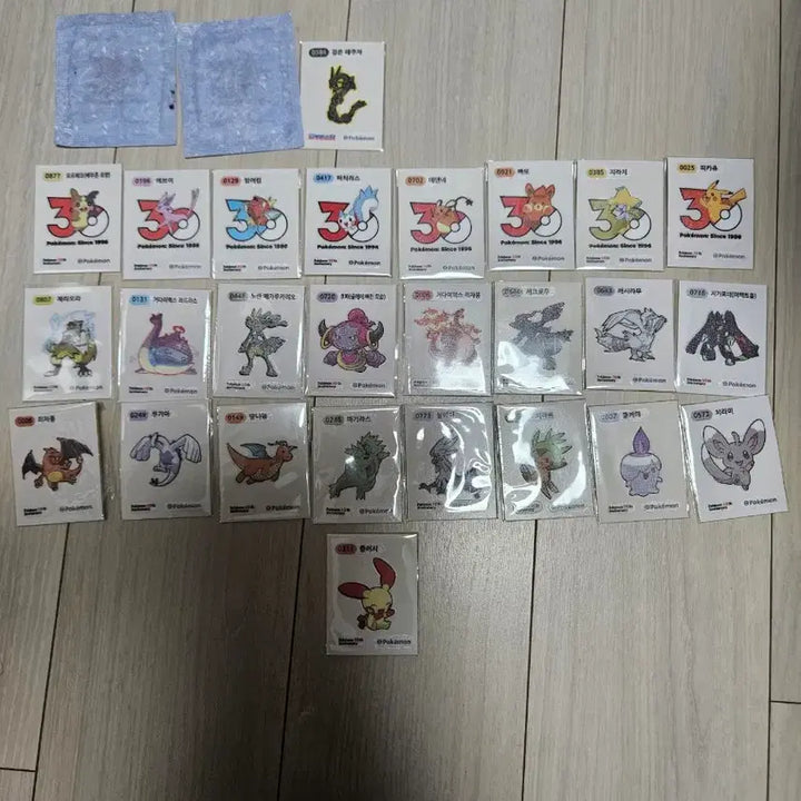 [BUNJANG] Pokemon Stickers for Sale/Trade / 포켓몬 띠부씰 교환 및 판매