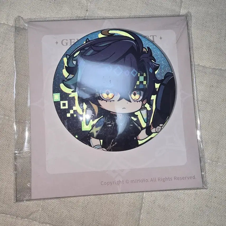 [BUNJANG] Genshin Impact Kichih Can Badge / 원신 키니치 캔배지