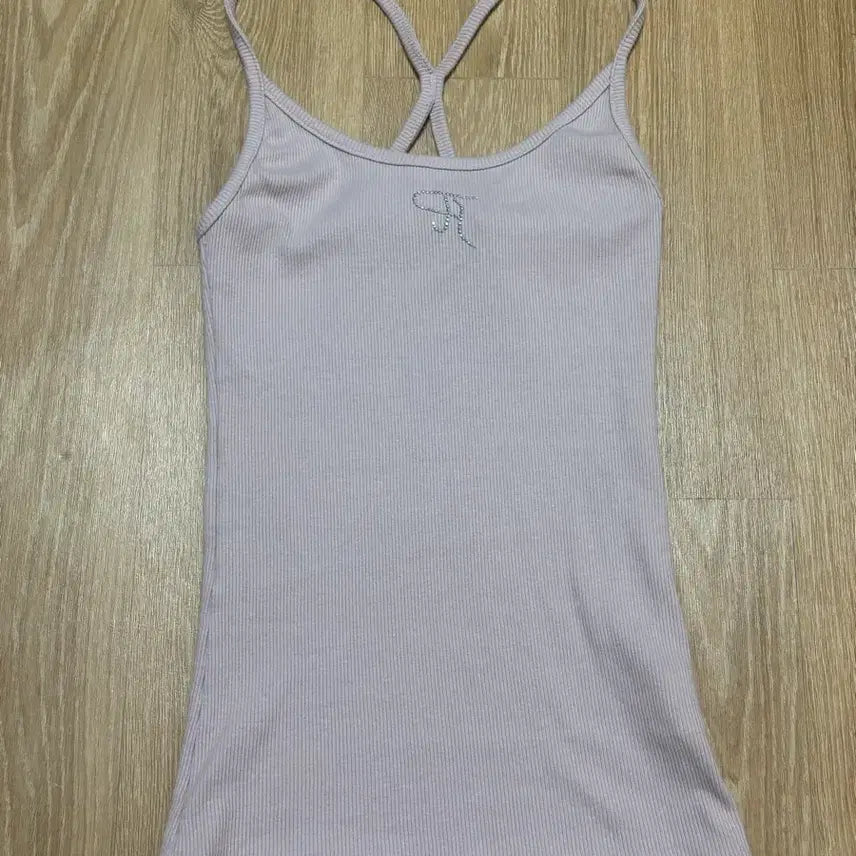 [BUNJANG] 3Times Jewel Cross Bag Tank Top Pink / 쓰리타임즈 쥬얼 크로스백 탱크탑 핑크