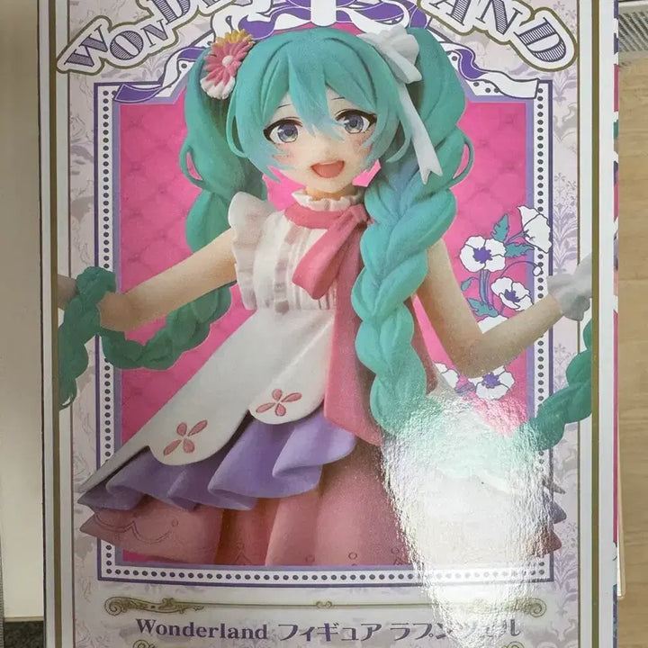 [BUNJANG] Hatsune Miku Wonderland TAITO Rapunzel Figure / [하츠네 미쿠] 원더랜드 타이토  피규어 하츠네 미쿠 라푼젤 피규어