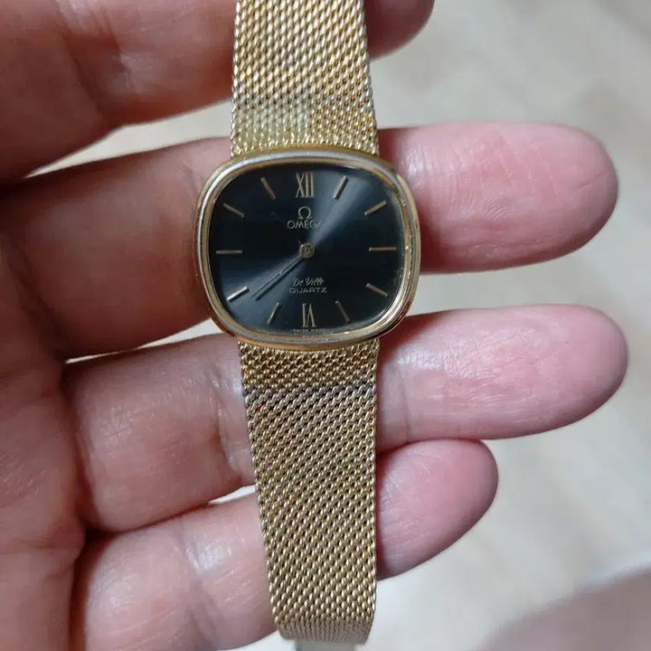 [BUNJANG] Omega De Ville Quartz Gold-Plated Watch / 오메가 드빌 쿼츠 금장 시계