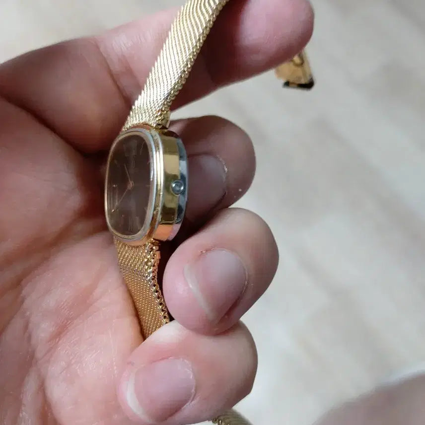 [BUNJANG] Omega De Ville Quartz Gold-Plated Watch / 오메가 드빌 쿼츠 금장 시계