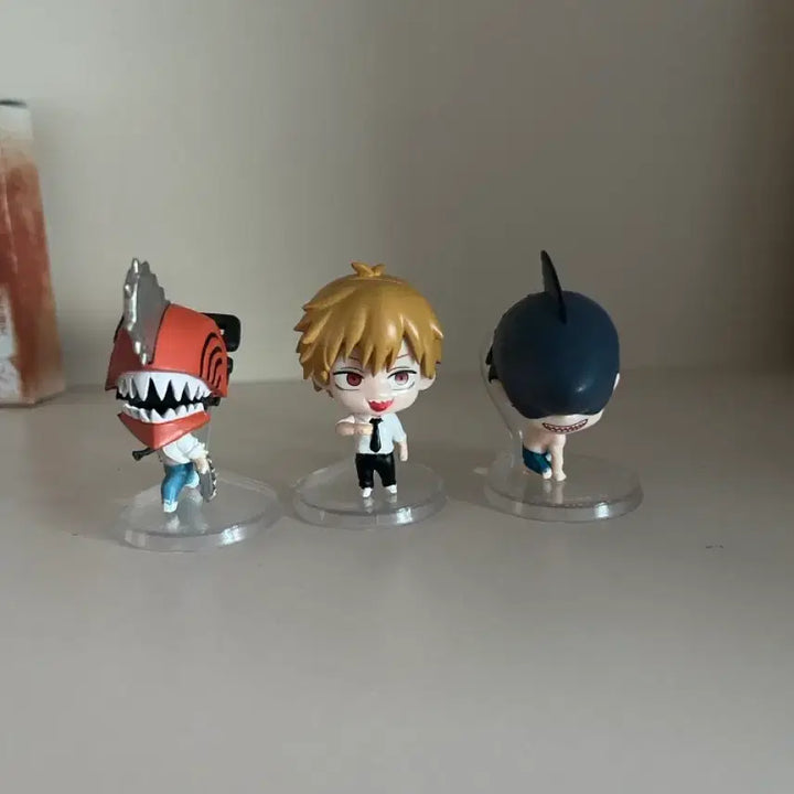 [BUNJANG] Chainsaw Man Gacha 3-Piece Bundle Set Figures / 체인소맨 피규어 가챠 3종 일괄
