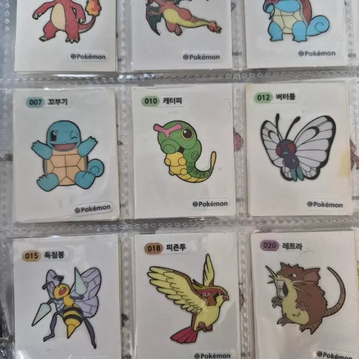 [BUNJANG] Pokemon Sticker Collection (140 pcs) / 포켓몬 띠부실 140개 판매