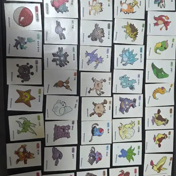 [BUNJANG] Pokemon Stickerrific Slices (Ttibu Sillus) / 포켓몬 띠부띠부실