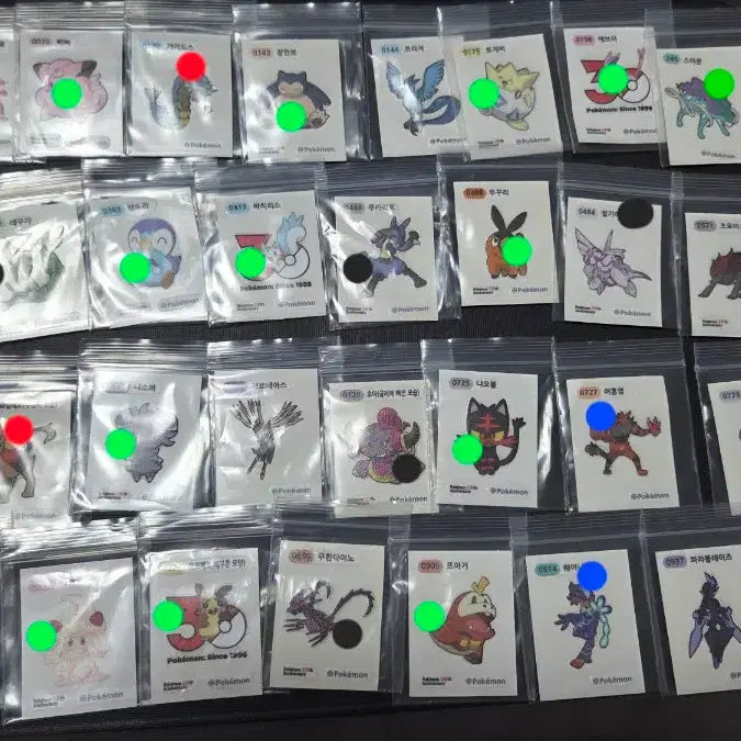 [BUNJANG] Pokemon Stickerrific Slices (Ttibu Sillus) / 포켓몬 띠부띠부실