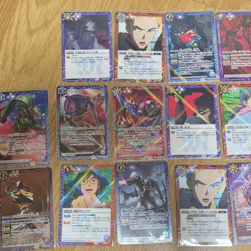 [BUNJANG] Battle Spirits Evangelion Cards Bundle Set (20 Cards) / 배틀스피릿 에반게리온 카드 20장 일괄