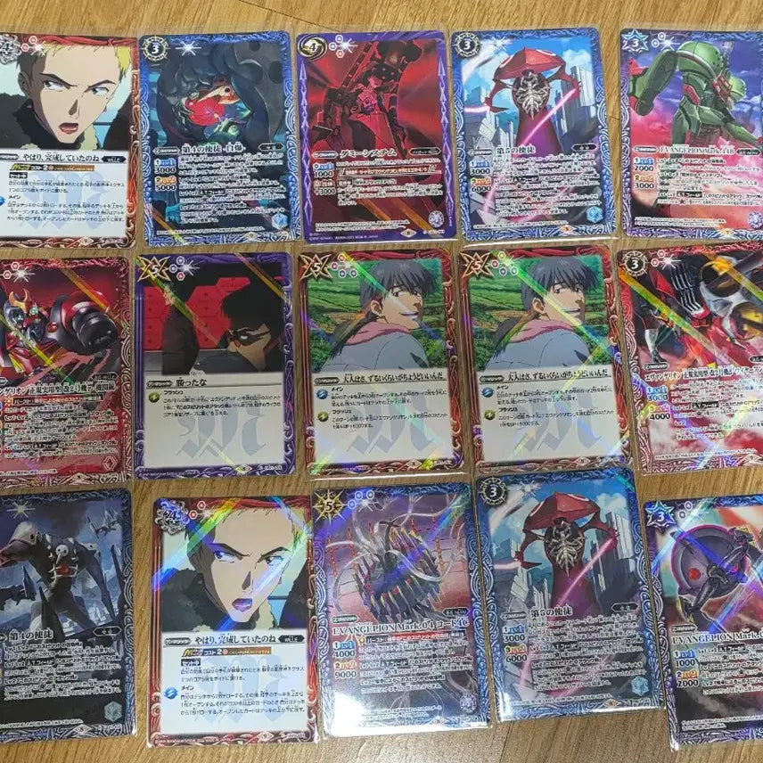 [BUNJANG] Battle Spirits Evangelion Cards Bundle Set (20 Cards) / 배틀스피릿 에반게리온 카드 20장 일괄