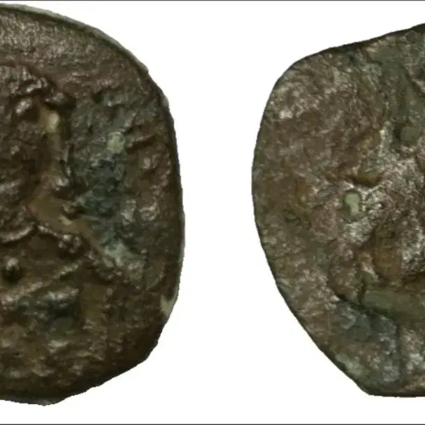 [BUNJANG] Lot of 2 Ancient Roman Coins: Theodosius I &amp; Constantine X / 고대 로마 제국 주화 로마 동전