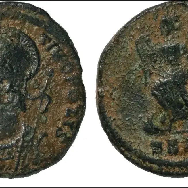 [BUNJANG] Lot of 2 Ancient Roman Coins: Theodosius I &amp; Constantine X / 고대 로마 제국 주화 로마 동전