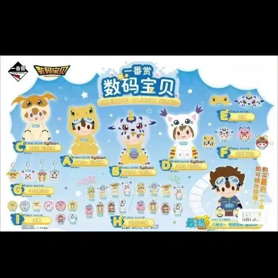 [BUNJANG] Digimon Coin Pouch Bundle Set / 디지몬 포테 쿠지 e(동전지갑) 일괄 상품