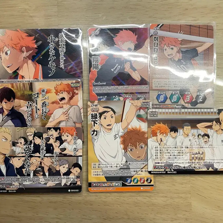 [BUNJANG] Haikyuu!! Karasuno Hinata Idiot Card Bundle Set / 하이큐 카라스노 히나타 바보카 일괄