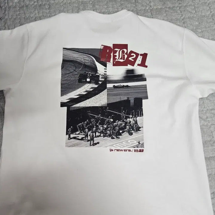 [BUNJANG] New Era Red Bull Short Sleeve T-Shirt Size 105 / 뉴에라 레드불 반팔 티셔츠 105사이즈