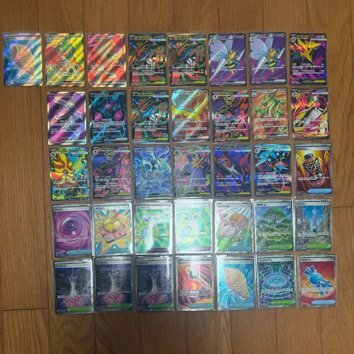 [BUNJANG] Pokemon Cards SR Grade Bundle (36 Cards) / 포켓몬 카드 SR 카드 대량 판매(36장)상태최상