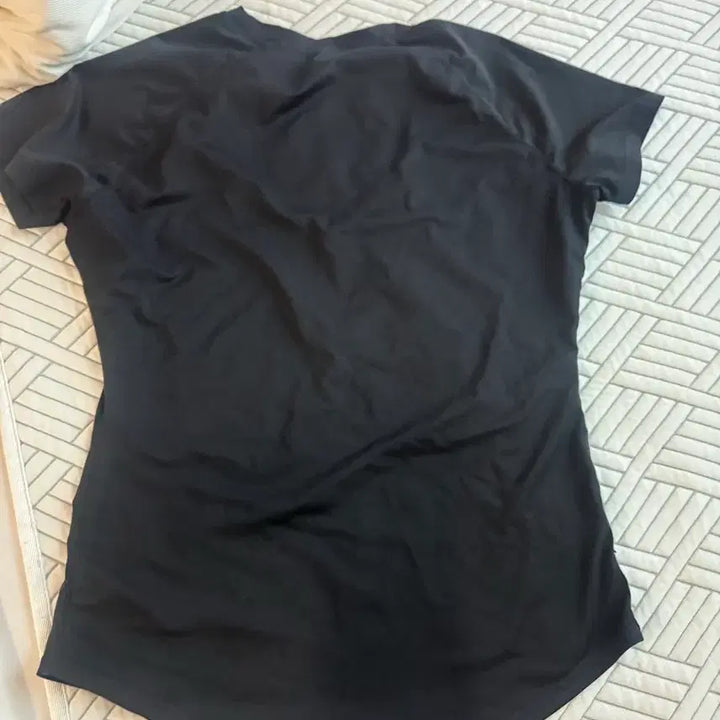 [BUNJANG] Xexymix Plain Black Short-Sleeve T-Shirt / 젝시믹스 검정색 무지 반팔 티셔츠