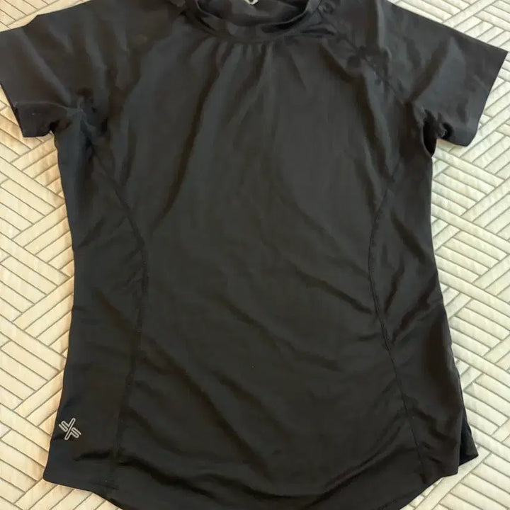 [BUNJANG] Xexymix Plain Black Short-Sleeve T-Shirt / 젝시믹스 검정색 무지 반팔 티셔츠