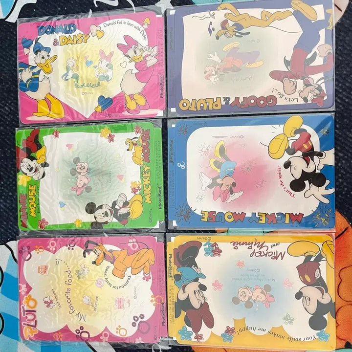 [BUNJANG] Disney Character Photocard Vintage Stationery / 고전문구 디즈니 캐릭터 포토카드