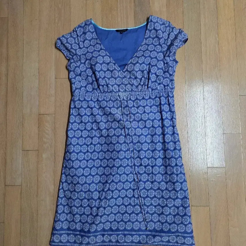 [SOLD OUT] 타미힐피거 블루 패턴 원피스 8사이즈 M