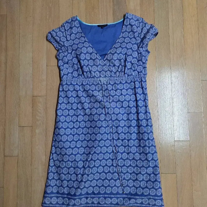 [SOLD OUT] 타미힐피거 블루 패턴 원피스 8사이즈 M
