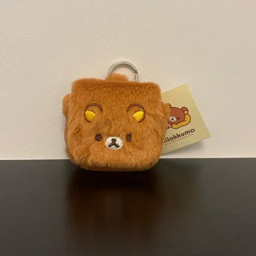 [BUNJANG] Rilakkuma Airpods Case Pouch with Keychain / 리락쿠마 에어팟케이스 파우치 키링