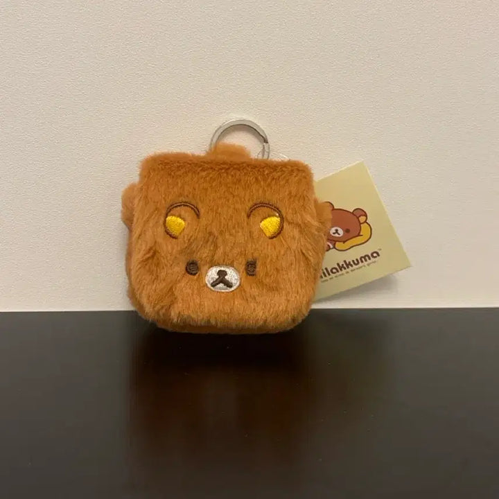 [BUNJANG] Rilakkuma Airpods Case Pouch with Keychain / 리락쿠마 에어팟케이스 파우치 키링