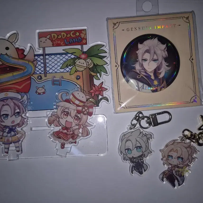 [BUNJANG] Genshin Impact Albedo Merchandise Bundle / 원신 알베도 굿즈 일괄판매
