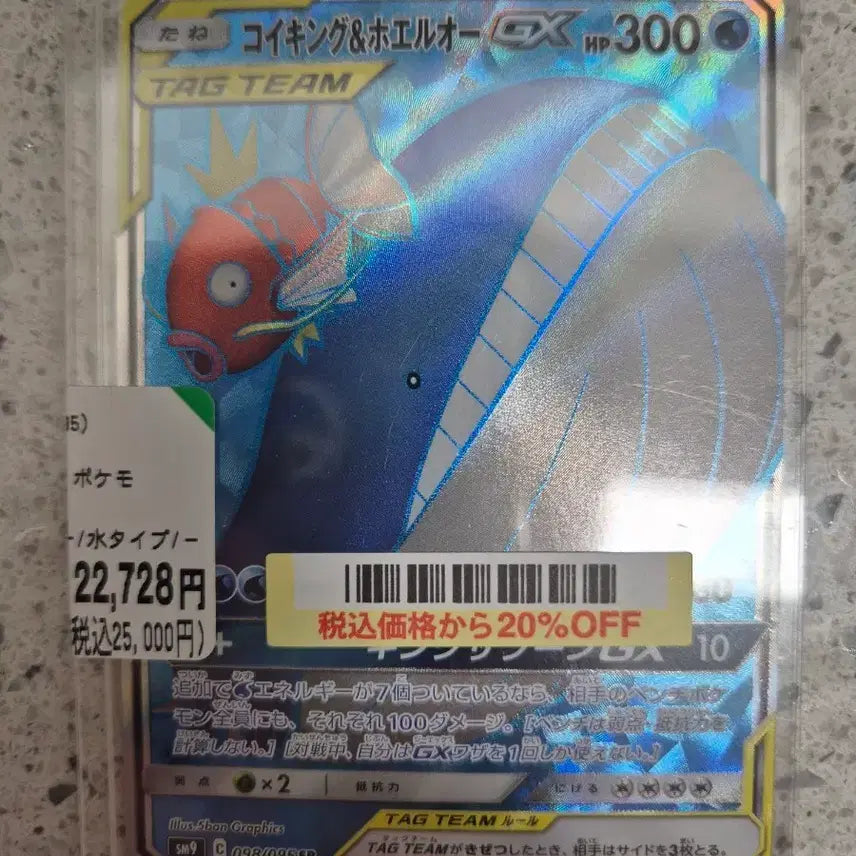 [BUNJANG] Gyarados Magikarp Japanese GX SR / 잉어킹 고래왕 일판 gx sr