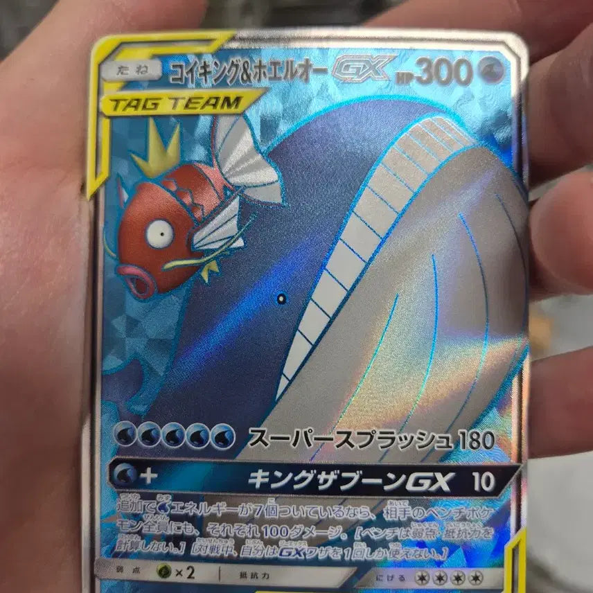 [BUNJANG] Gyarados Magikarp Japanese GX SR / 잉어킹 고래왕 일판 gx sr