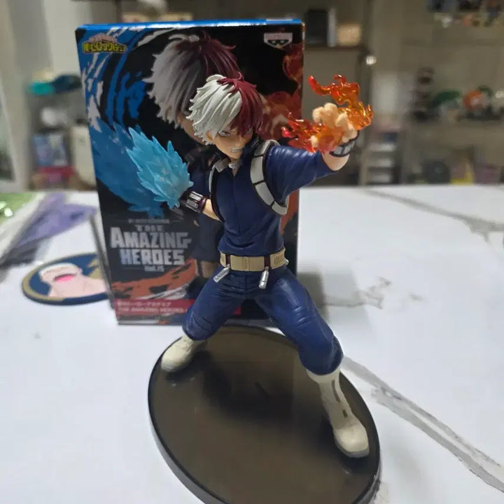 [BUNJANG] My Hero Academia Amazing Heroes Todoroki Figure / 히로아카 나히아 쇼토 어메이징 히로즈 피규어