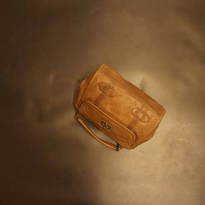 [BUNJANG] Vintage Leather Crossbody Tote Bag / Q430 크로스백 크로스가방 레더백 빈티지 가죽가방 레더가방 토트백