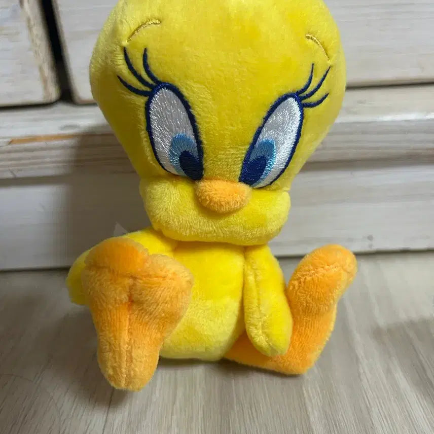 [BUNJANG] Looney Tunes Tweety Bird Plush Keychain / 루니툰 트위티 인형 키링