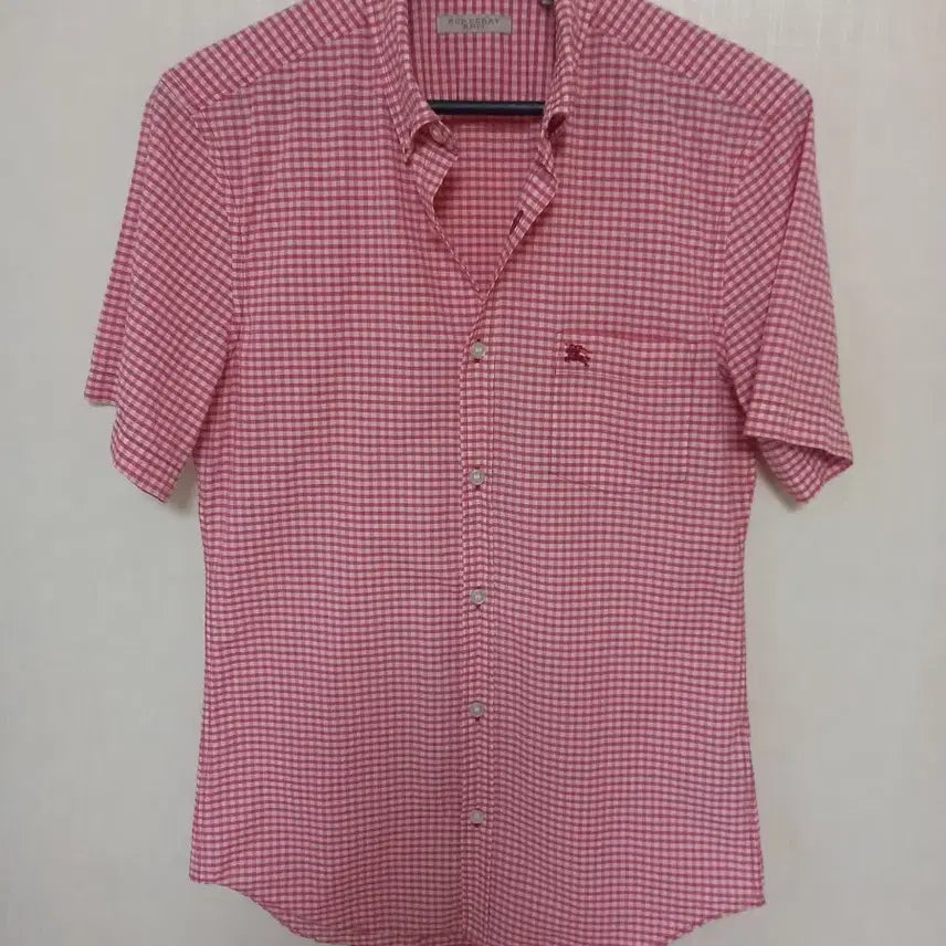 [BUNJANG] Burberry Checkered Shirt Slim 95 / 버버리 체크셔츠 날씬 95