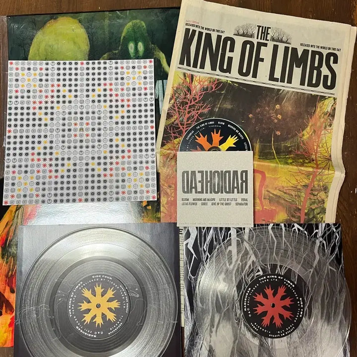 [BUNJANG] Radiohead The King of Limbs Newspaper Edition Vinyl LP / Radiohead The King of Limbs Newspaper Ed