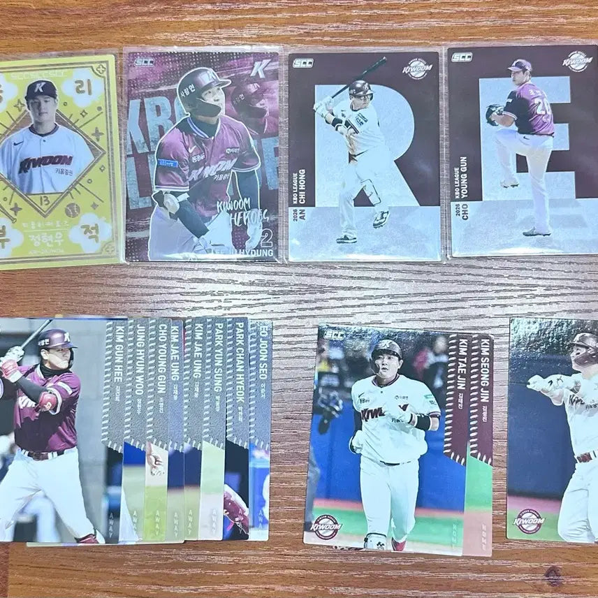 [BUNJANG] Kiwoom Heroes KBO Card Bundle Set / 키움 히어로즈 kbo 카드 일괄