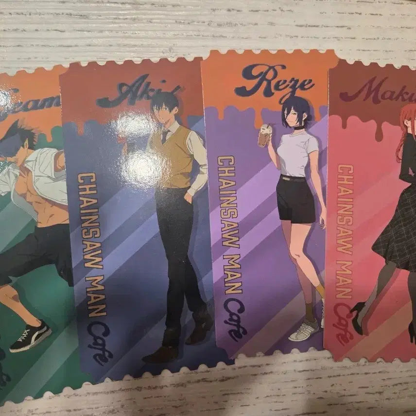 [SOLD OUT] 체인소맨 콜라보 카페 특전 일괄 판매 및 교환