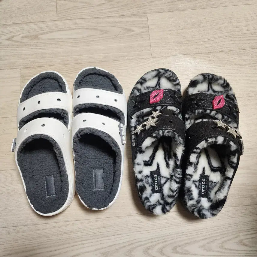 [BUNJANG] Crocs Lined Clog M10 W12 / 크록스 샌들 슬리퍼 M10 W12 털슬리퍼