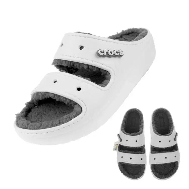 [BUNJANG] Crocs Lined Clog M10 W12 / 크록스 샌들 슬리퍼 M10 W12 털슬리퍼