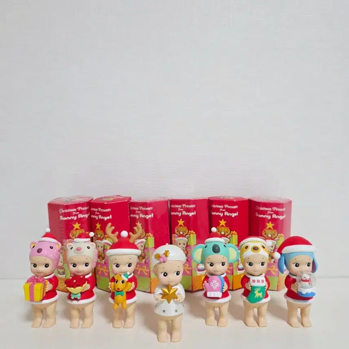 [BUNJANG] Sonny Angel 2020 Christmas Limited Edition Full Set with Secret Figures / 상태굿>소박스 포함>소니엔젤 2020 크리스마스 시크릿 포함 7종 풀세트