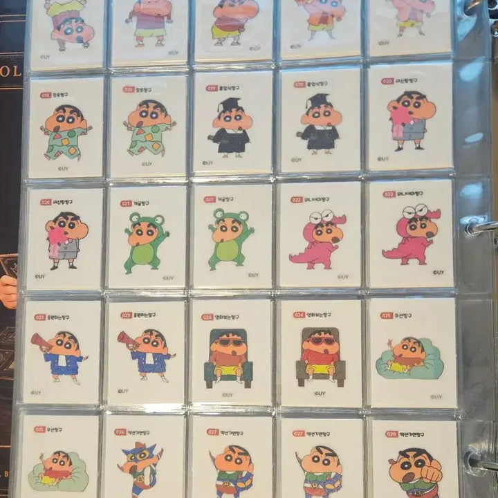 [BUNJANG] Crayon Shin-chan Full Set Jelly Seal Sticker / 짱구 젤리씰 전종 띠부 띠부씰 띠부띠부씰