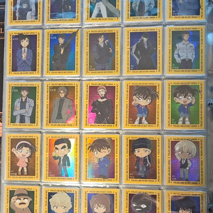 [BUNJANG] Detective Conan Season 1 Full Set 25 Types of Stickers / 코난 1기 전종 띠부 띠부씰 띠부띠부씰