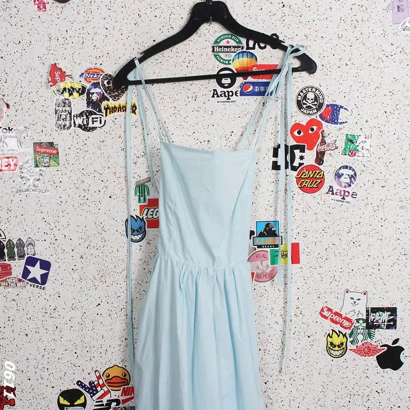 [BUNJANG] LSF Studio Back Tie Long Dress (Womens S/L) / 여성S/ LSF 스튜디오 뒷반전 끈 롱원피스 22-14