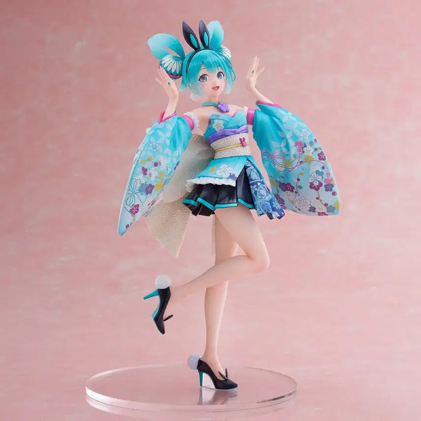 [BUNJANG] FURYU F:NEX Hatsune Miku Japanese Style Bunny 1/7 Scale Figure / 후류 페넥스 하츠네 미쿠 일본풍 바니 1/7 피규어