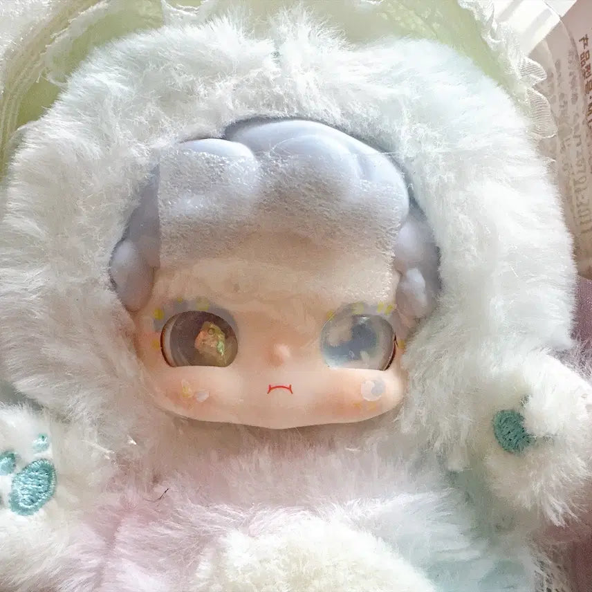 [BUNJANG] Bamtoki V6 Teatime Cotton Candy (Two Eyes) Photocard Holder / 밤토끼 V6 티타임 솜사탕 (투눈)