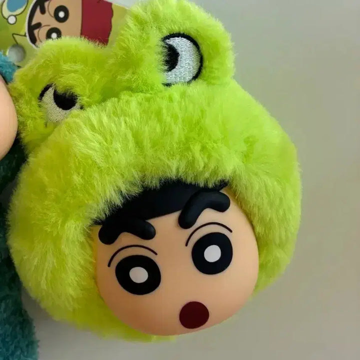 [BUNJANG] Crayon Shin-chan Animal Costume Figure Keychain Bag Charm / 새상품 짱구 피규어 인형 키링 동물 코스튬 가방고리 짱구는못말려
