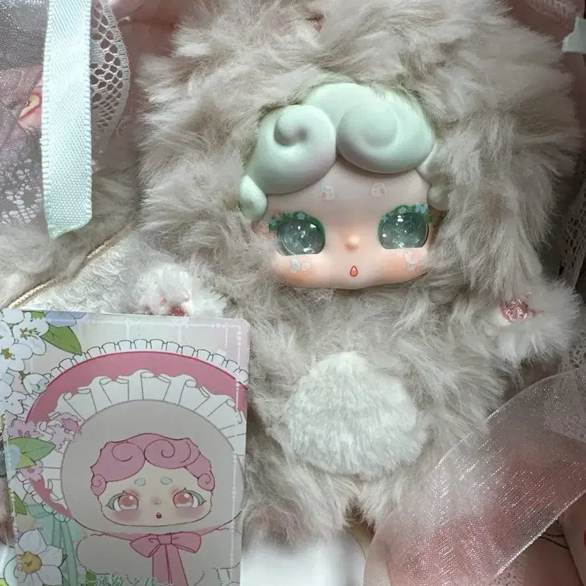 [BUNJANG] Bamtooki V6 Beige Mincho Hidden Bangs One-Eye Doll (Authentic/Unsealed) / 밤토끼 v6 베이지 민초히든앞머리 원눈(정품/단순개봉)